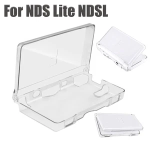 Transparent Case Clear Hard Cover Shell For Nintendo DSL NDS Lite NDSL Console - Picture 1 of 8