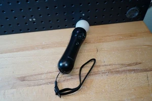 (L) Sony PlayStation Move Motion Controller Black (CECH-ZCM1U) PS3 PS4 - Picture 1 of 4