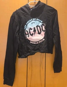 BAUCHFREIES, LEICHTES SWEATSHIRT von AC DC! LET THERE BE STYLE AND ROCK! - Bild 1 von 3