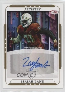 2023 SAGE Artistry Auto Gold Isaiah Land #ART-IL Auto - Picture 1 of 3