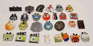Lot of 28 Authentic Disney Parks Collector Trading Pins Star Wars & Disney VGC - Picture 1 of 13