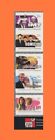 2006 50 Years of Television Set of 5 Peel & Stick Booklet Stamps MNH