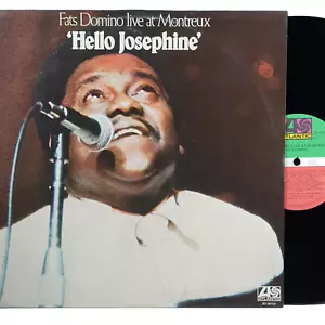 HELLO JOSEPHINE Fats Domino Live Montreux 1974 Atlantic SD50107 Aus 33 Rpm 12" - Picture 1 of 7