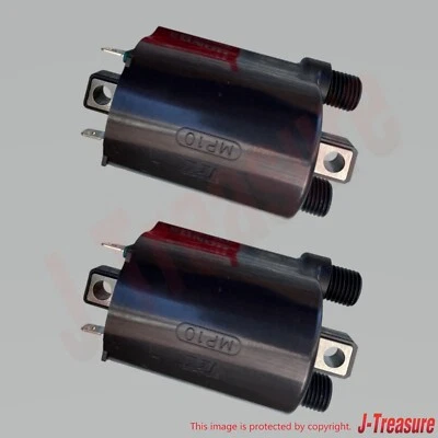 Juego de bobina de encendido genuina HONDA VT1100C SHADOW 87-90 92-00 30510-MM8-003 x2 OEM Foto 1 de 4