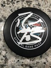 Braden Holtby Washington Capitals signed 2019 All Star Official Game Puck Caps
