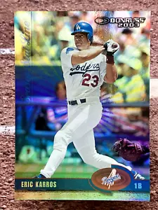 2003 Donruss Season Stat Line /73 Eric Karros #302 Los Angeles Dodgers - Picture 1 of 2
