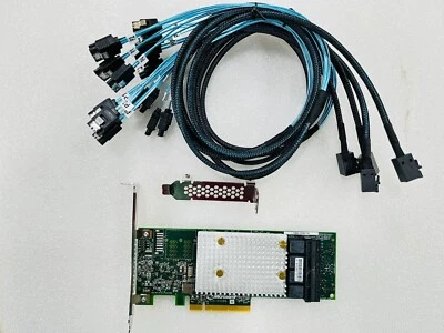 Microsemi HBA1100-16i Adaptec HBA 1100-16i 12G SAS/SATA 16-port +4*SFF-8643 SATA - Image 1 of 4