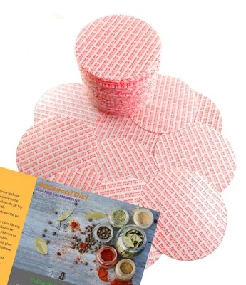 83mm (3.26") Pressure Sensitive Seal Liners MadeinUSA No Induction Sealer Needed - Image 1 of 4
