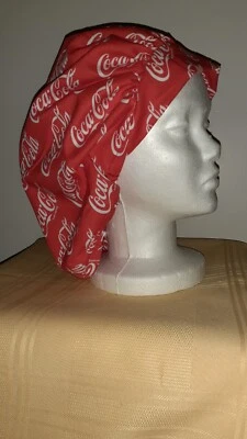 COKE Bouffant Medical Scrub Surgery Hat SIZE SMALL - Image 1 of 2
