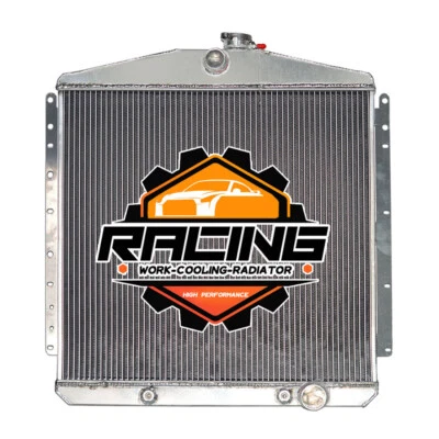 Aluminum Radiator Fits 1954-1956 1955 Oldsmobile 88 98 Starfire Chevy Conversion - Image 1 of 4