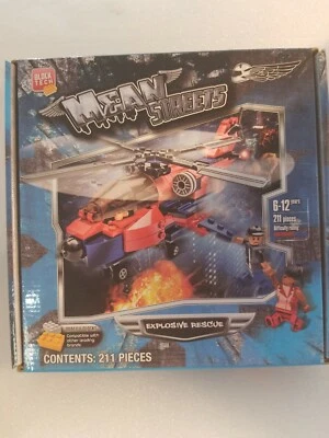 Explosive Rescue Building Block Set 211 pics Ages 6-12 Block Tech NEW in Box - Image 1 of 3