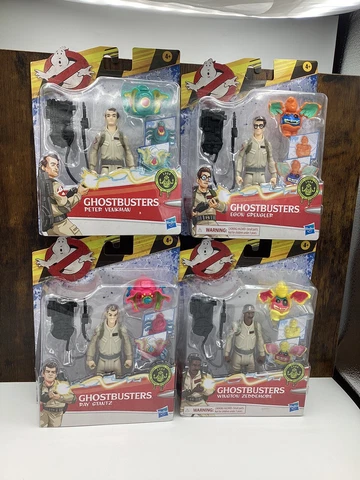 GHOSTBUSTERS Classic EGON PETER RAY and WINSTON 2020 5 inch Figures Lot of 4 NEW Cover