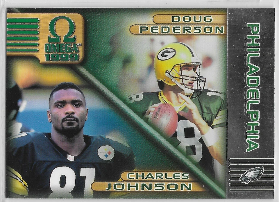 1999 Pacific Omega #183 Doug Pederson Green Bay Packers Jacksonville Jaguars ULM - Image 1 of 1
