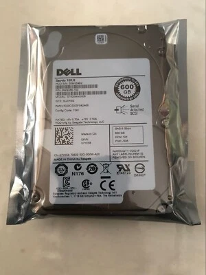 DELL ST600MM0006 SEAGATE 600GB 10K.6 2.5'' 6Gb/s SAS Hard Drive - Image 1 of 2