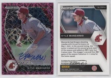 2021 Panini Prizm Draft Picks Pink Velocity Kyle Manzardo #PDP63 Auto