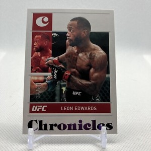 Leon “Rocky” Edwards - 2022 Panini Chronicles UFC Purple #38/ 49 #18