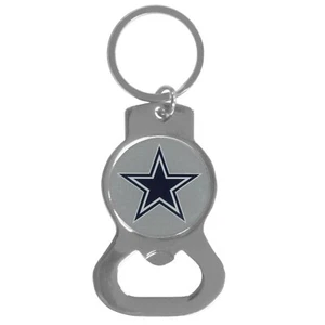 DALLAS COWBOYS Premium Bottle Opener Key Chain Decal Emblem Keychain Football - Picture 1 of 1