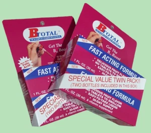 2 Pack, Sublingual B Total Btotal Liquid Energy ( 4 bottles TOTAL - 1 oz each) - Picture 1 of 2