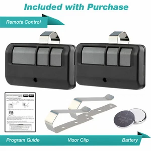 2 For Chamberlain LiftMaster Garage Door Opener Remote 893LM 953EV-P2 Learn - Picture 1 of 5