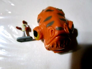 1996 Star Wars Action Fleet Micro Machines Admiral Ackbar Figure Head Diorama - Picture 1 of 3