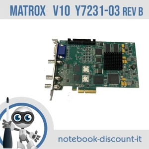 Matrox VIO Frame Grabber scheda acquisizione video Y7231-03 Rev. B VIO7ISAOSA/C - Imagen 1 de 3