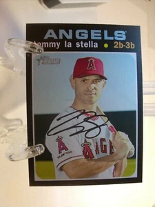 Tarjeta de béisbol Topps Heritage 2020 #99 Tommy La Stella (543) - Imagen 1 de 2