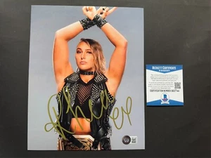 Rhea Ripley Hot! foto firmata autografata sexy WWE RAW 8x10 Beckett BAS coa - Foto 1 di 1