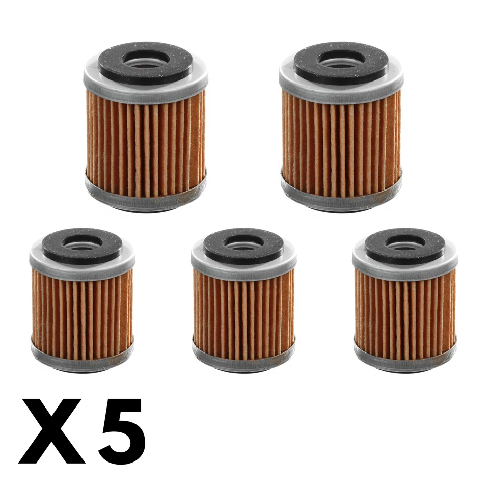 5 Pack Whites Oil Filter for Yamaha WR450F 2003-2008 - Image 1 of 1