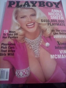Playboy February 2001 ANNA NICOLE SMITH FREE SHIPPING - Picture 1 of 1
