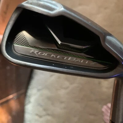 Hierro TaylorMade RBZ Rocket Ballz individual 6 con eje de acero rígido Foto 1 de 4