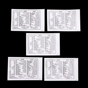 5Pcs Reference Keyboard Shortcut Sticker Adhesive For Windows Laptop Stickers - Bild 1 von 11
