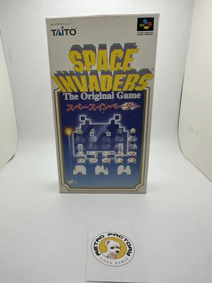 Japanese Space Invaders Nintendo Super Famicom SFC Japan Complete CIB US Seller - Image 1 of 4
