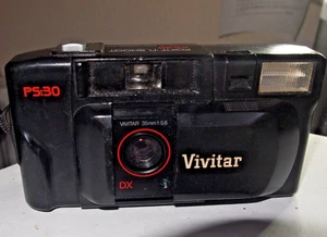 Vivitar PS:30 Film Point and Shoot Camera with 35mm f/5.6 lens - Picture 1 of 5