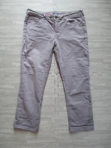 White Stuff Jeans Damen Größe UK 12 Periwin Grau Baumwolle Elasthan Cropped Stretch - Bild 1 von 11