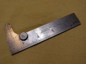 Vintage Starrett No. 425 Pocket Slide Calipers No Keeper Steel Spring - Picture 1 of 8