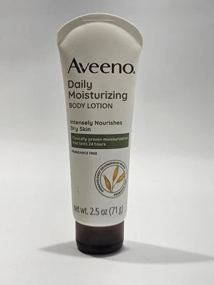 Loción hidratante diaria AVEENO, nutre la piel seca, sin fragancia, 2,5 oz (71 g) Foto 1 de 4