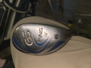 Ping G5 16* 1H Hybrid Stiff Flex Grafalloy Prolaunch Blue Shaft - Picture 1 of 8