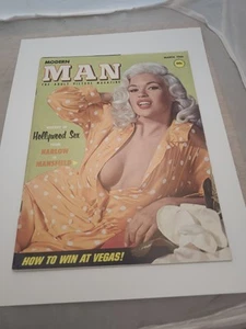Modern Man Magazine March 1966 - History of Hollywood Sex Jayne Mansfield VF - Picture 1 of 3