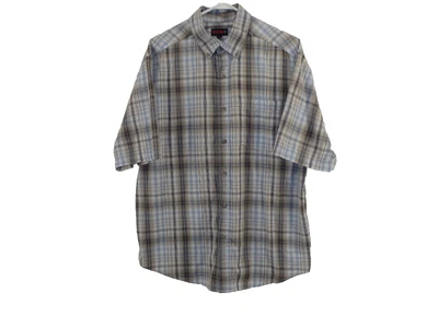 Wolverine Mens Shirt Large Button Up Short Sleeve Workwear Outdoors - Image 1 of 4