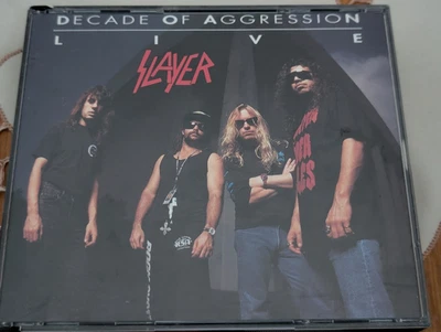 Slayer - Decade Of Aggression 1991 Live 2 CD Box viele Kratzer läuft bei mir - Bild 1 von 4