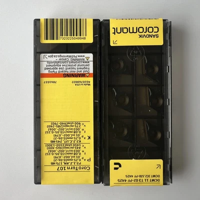 SANDVIK / DCMT11T302-PF 4425 / Hartmetall-Klingensatz 10 Stück