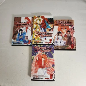 Rurouni Kenshin Manga Vol.2,3,5,6 Several First Printings - Picture 1 of 13