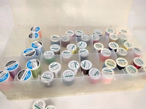 45 Spools of Madeira Rayon Premium Sulky Embroidery Thread  200m With Case - Picture 1 of 8