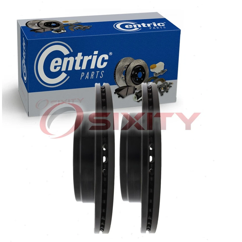 2 peças rotores de freio a disco dianteiro central para 2002-2010 Dodge Ram 1500 Braking lk - Imagem 1 de 4