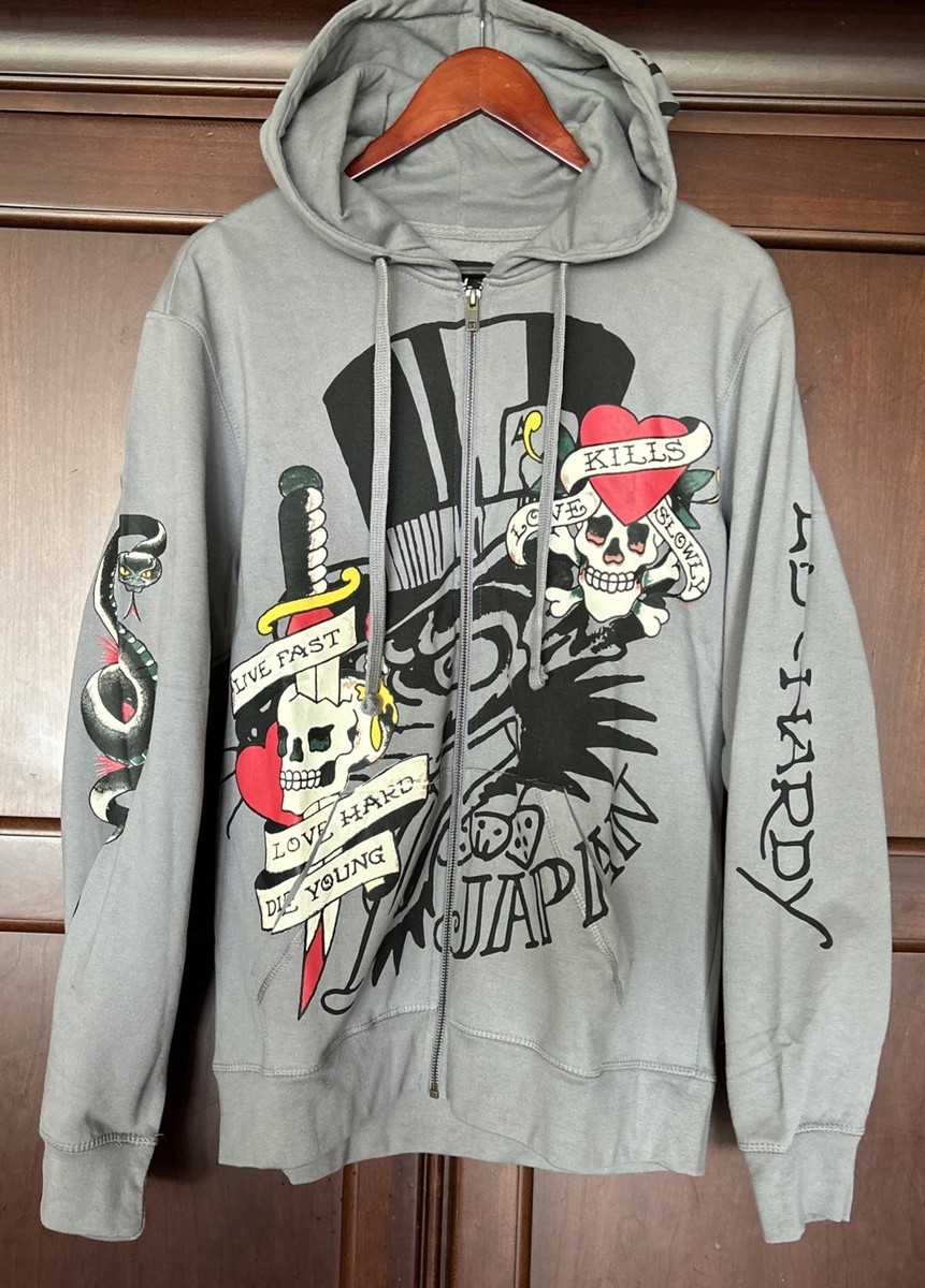 Ed Hardy Hoodies for Men Full Zip for Sale - Shop Men's Ed Hardy Hoodies for Men Full Zip for Sale - Shop Men's