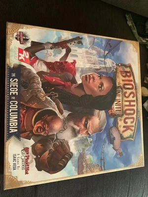 BioShock Infinite The Siege of Columbia Board Game Asmodee NIS Plaid Hat - Image 1 of 4