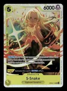 S-Snake OP08-112 One Piece Two Legends SR CASI NUEVO Inglés - Imagen 1 de 2
