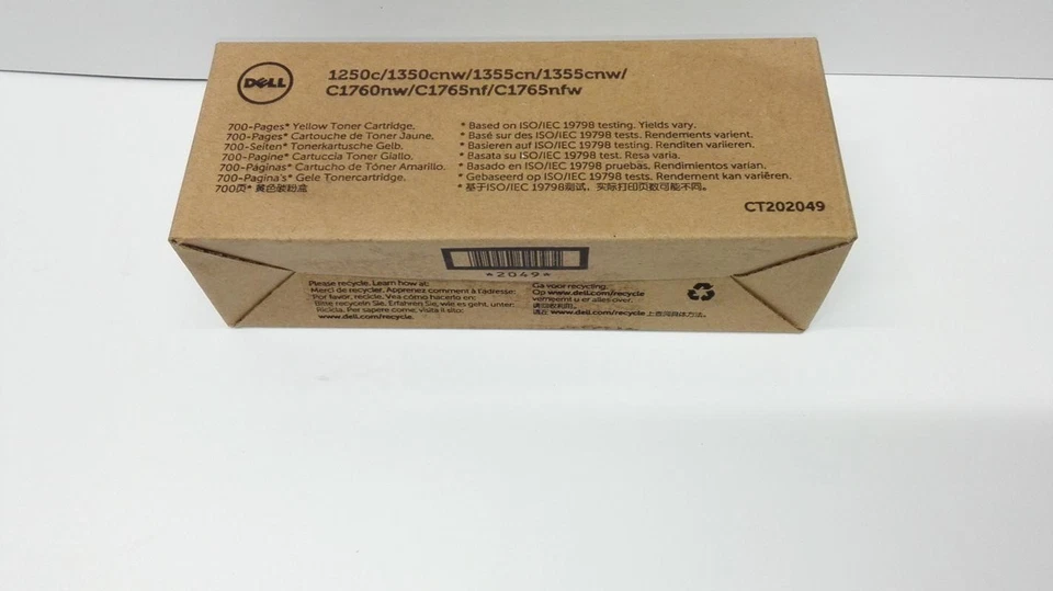 Tóner Dell 593-11147 amarillo para Dell C1760nw Foto 1 de 1