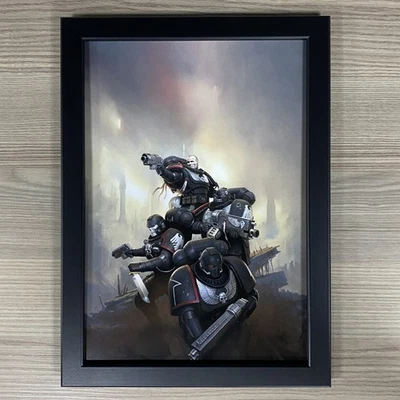 Art Encadré Raven Guard. Kill Team, Reavers, Space Marines, Warhammer 40K 40,000 - Photo 1/4
