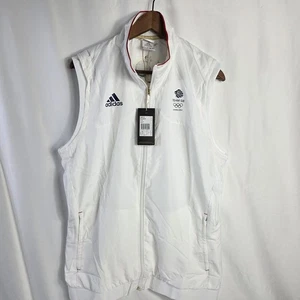 Adidas Team GB London Olympics 2012 Oly VEST. UK men's size L BNWT - Bild 1 von 17